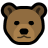 Mutant Standard bear emoji