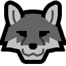 Mutant Standard wolf emoji